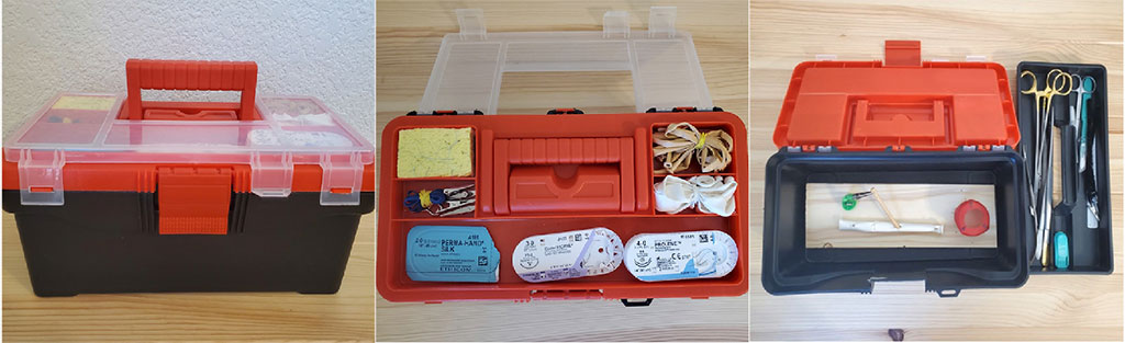 Image: The low cost and adaptable GlobalSurgBox (Photo courtesy of University of Colorado)