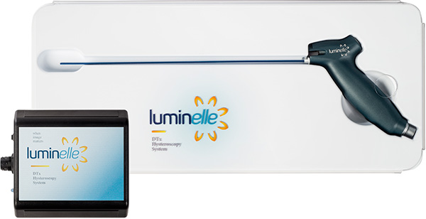 Image: The compact, integrated LUMINELLE system performs most diagnostic and therapeutic procedures in the physician’s office (Photo courtesy of LUMINELLE)