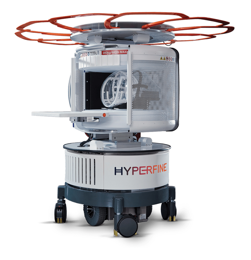 Image: Advanced AI algorithms are now integrated across all Swoop ultra-low-field brain imaging system sequences (Photo courtesy of Hyperfine)