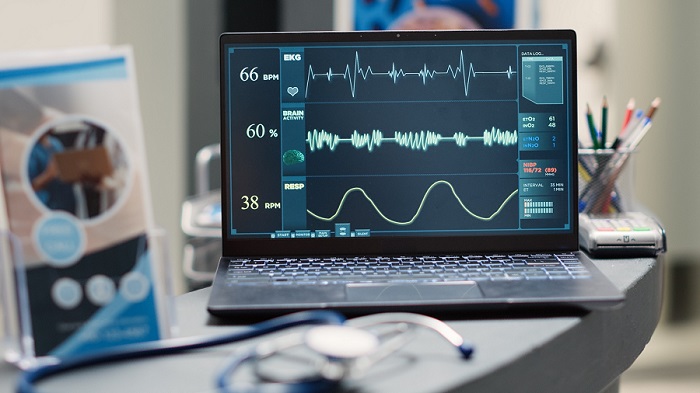 Image: Changes in the electric fields can be precisely analyzed in the simulations (Photo courtesy of TU Graz)