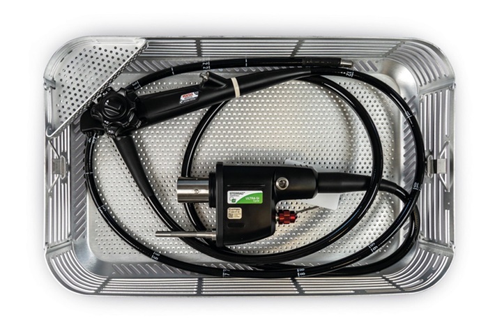 Image: The sterilizable DEC duodenoscope has become available in the U.S. (Photo courtesy of PENTAX Medical)