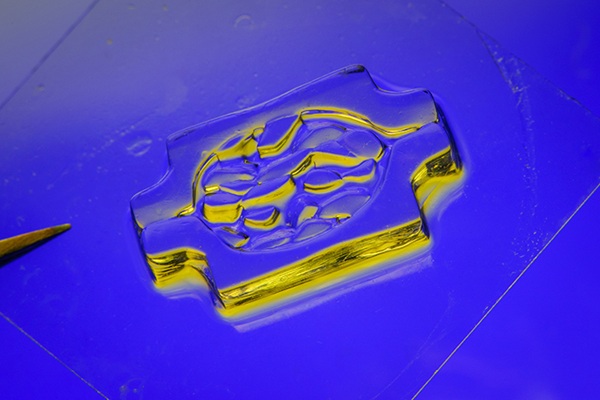 Image: A bioprinted sample created in Shaochen Chen’s lab.(Photo Courtesy of UC San Diego) Image: A bioprinted sample created in Shaochen Chen’s lab.(Photo Courtesy of UC San Diego)