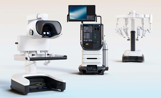 Image: The da Vinci 5 surgical system features Force Feedback technology that lets surgeons feel real-time tissue resistance and tension (Photo courtesy of Intuitive)