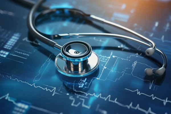 Image: The AI algorithm analyzes digital stethoscope recordings to identify serious valve disease earlier (Photo courtesy of 123RF)