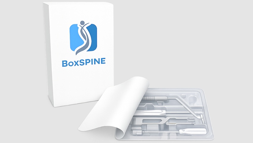 Image: BoxSPINE simplifies spinal fusion procedures using a single-use, pre-sterilized platform to reduce overhead and improve efficiency (photo courtesy of BoxSPINE)