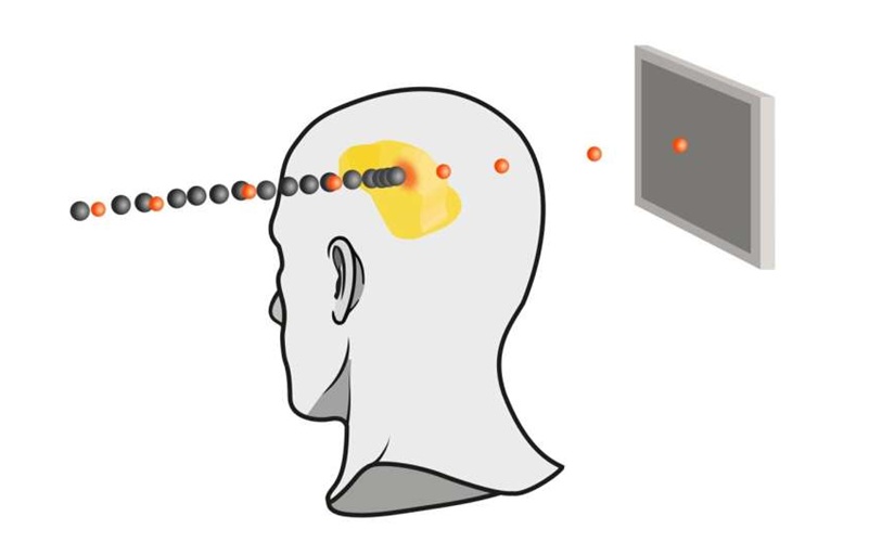Image: A mixed beam of carbon and helium ions. (Photo courtesy of TU Wien)