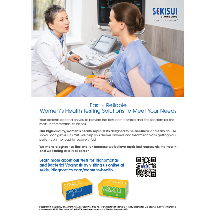 Fast + Reliable Women’s Health Testing Solutions