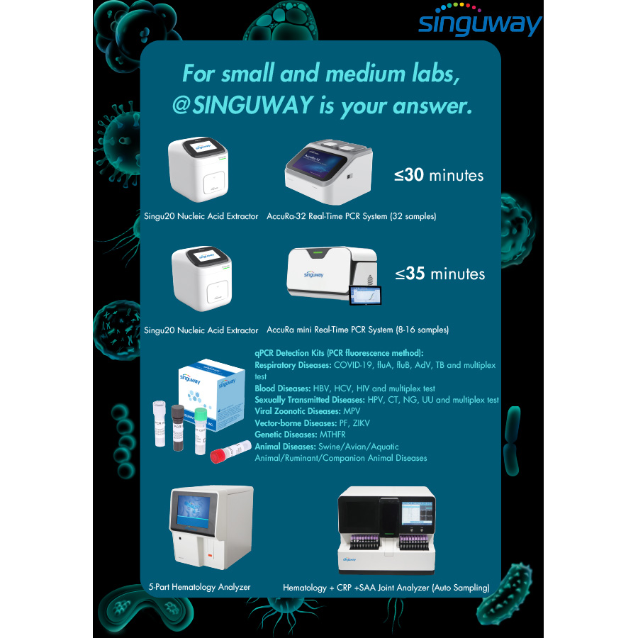 For small and medium labs, @SINGUWAY is your answer.
