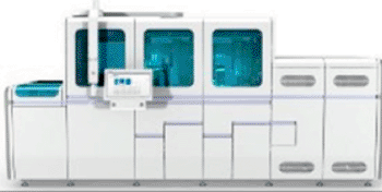 Image: The Cobas 8800 system (Photo courtesy of Roche).