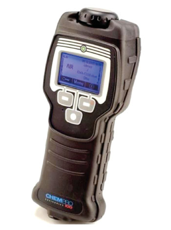 Image: The ChemPro100 Handheld Chemical Detector (eNose) (Photo courtesy of Environics).