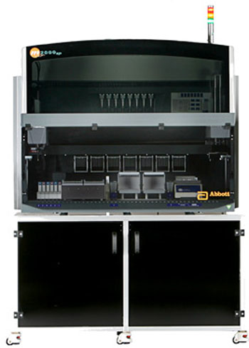 Image: The IMDx HSV-1/2 test is designed for use on the fully automated m2000 system (Photo courtesy of Abbott).