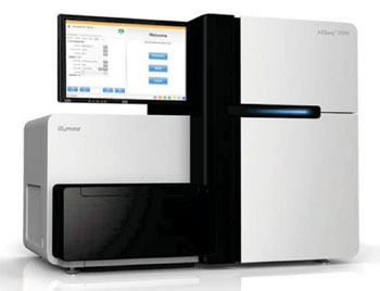 Image: The HiSeq 2500, a powerful ultra-high-throughput sequencing system (Photo courtesy of Illumina). Image: The HiSeq 2500, a powerful ultra-high-throughput sequencing system (Photo courtesy of Illumina).