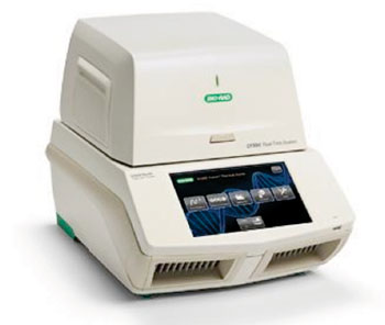 Image: The CFX 96 Touch Real-Time Polymerase Chain Reaction (PCR) System (Photo courtesy of Bio-Rad).