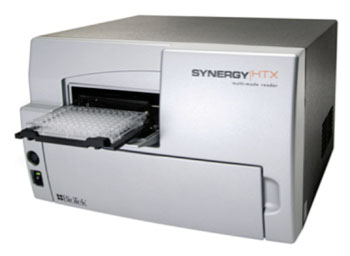 Image: The Synergy HTX Multi-Mode Microplate Reader (Photo courtesy of BioTek Instruments, Inc.).