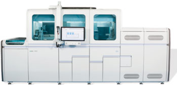 Image: The cobas 8800 System can run up to 960 tests in an eight-hour shift—3,072 tests in 24 hours—with only three user interactions and up to four hours of walk-away time per run (Photo courtesy of Roche).