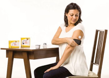 Система мониторинга уровня глюкозы FreeStyle Libre Flash Glucose Monitoring System (фото любезно предоставлено Abbott Laboratories).