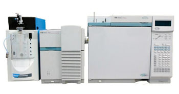 Image:  The Agilent 6890 GC with 5973 Mass Spectrometer and Tekmar Velocity XPT Purge & Trap (Photo courtesy of Gen Tech).