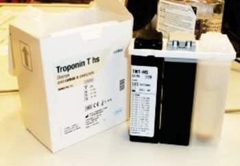 Image: The ELECSYS high-sensitivity troponin (hs-cTnT) assay (Photo courtesy of Roche).