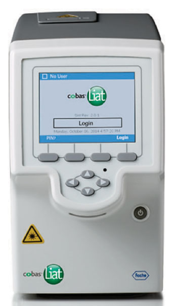 Image: the cobas Liat System fully automates polymerase chain reactions (Photo courtesy of Roche Molecular Diagnostics).