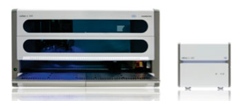 图片A：EGFR突变检验v2的设计用途是在cobas 4800仪器上运行（图片蒙罗氏公司惠赐）。