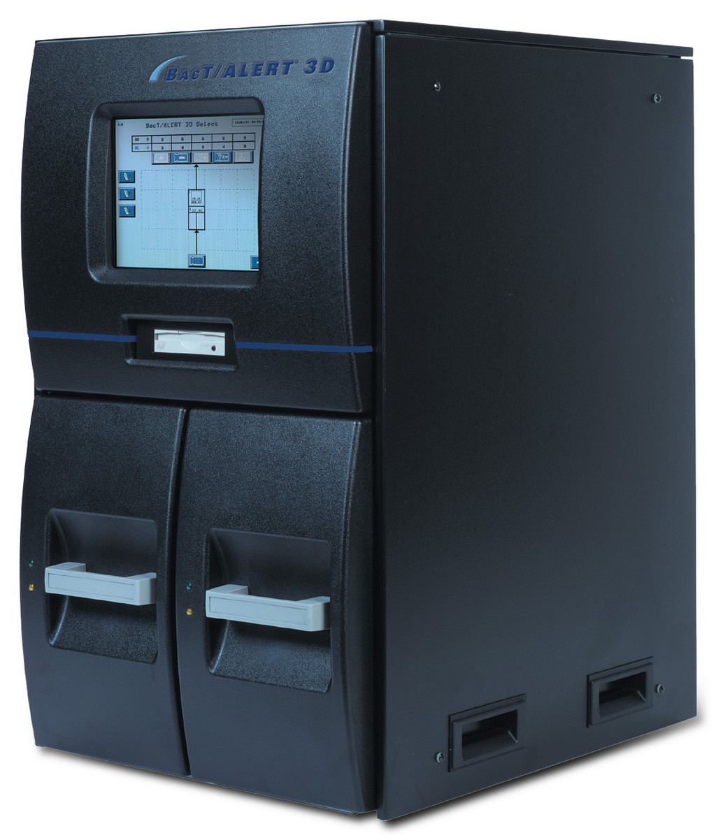 Система для анализа крови на гемокультуру BacT/Alert (фото любезно предоставлено компанией BioMérieux).