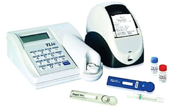 Тест-система для исследования на фетальный фибронектин для прогнозирования риска преждевременных родов (фото любезно предоставлено Hologic Inc.).