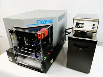 Image: The E220 focused-ultrasonicator for DNA fragmentation (Photo courtesy of Covaris).