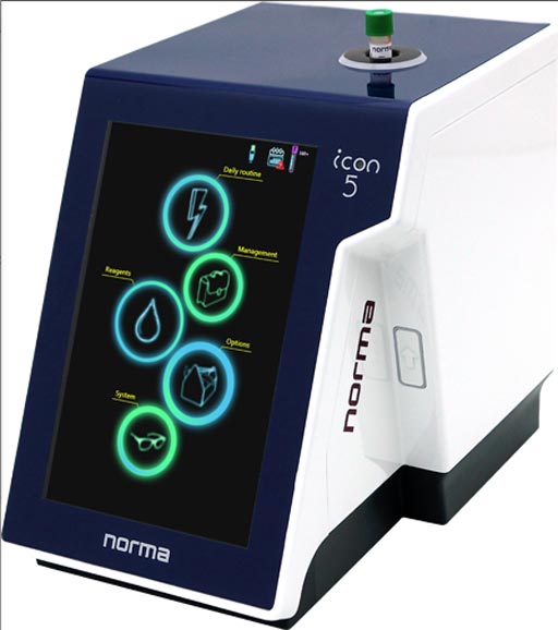 Image: The Icon 5 hematology analyzer (Photo courtesy of Norma Diagnostika).