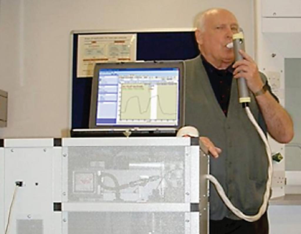 Image: Selected-ion flow-tube mass spectrometry (SIFT-MS) is a quantitative mass spectrometry technique for trace gas analysis of breath samples (Photo courtesy of Trans Spectra Limited).