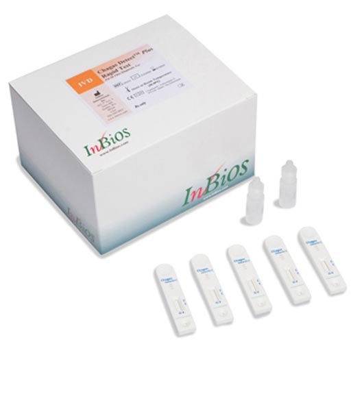 Image: The CE-marked, POC test for Chagas disease (Photo courtesy of InBios).