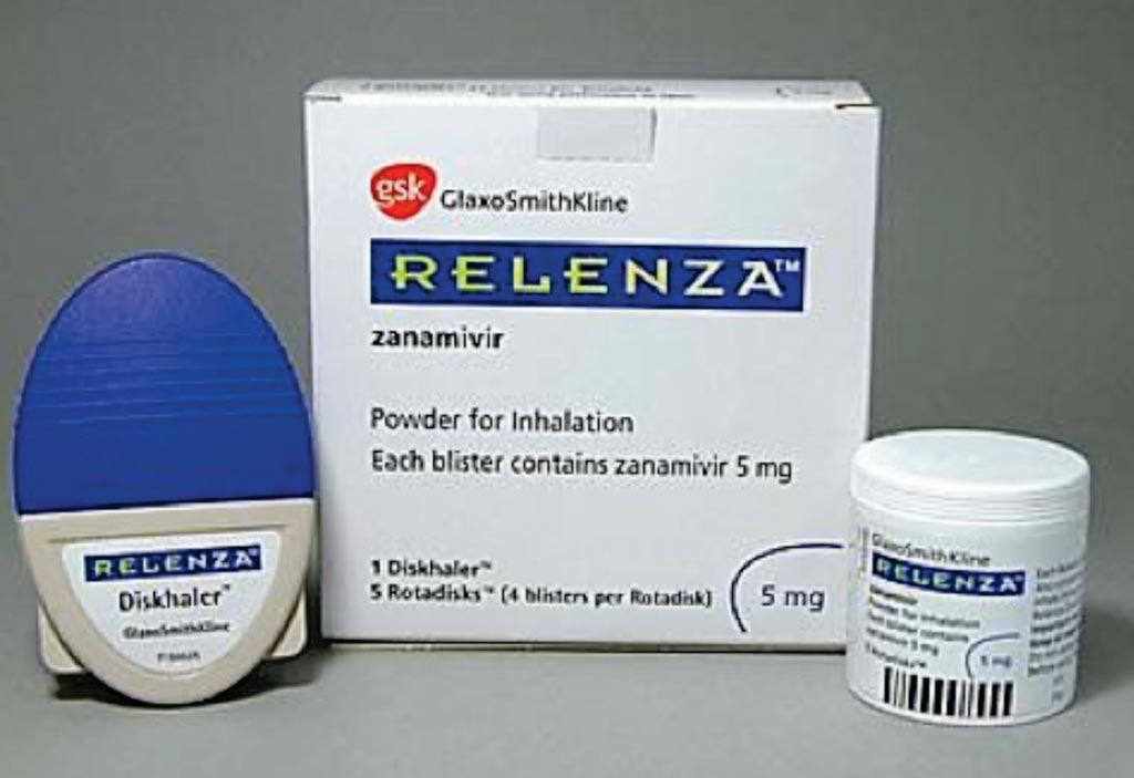 Image: Relenza (zanamivir) is a prescription inhalation powder for the treatment and prevention of influenza (Photo courtesy of GlaxoSmithKline).