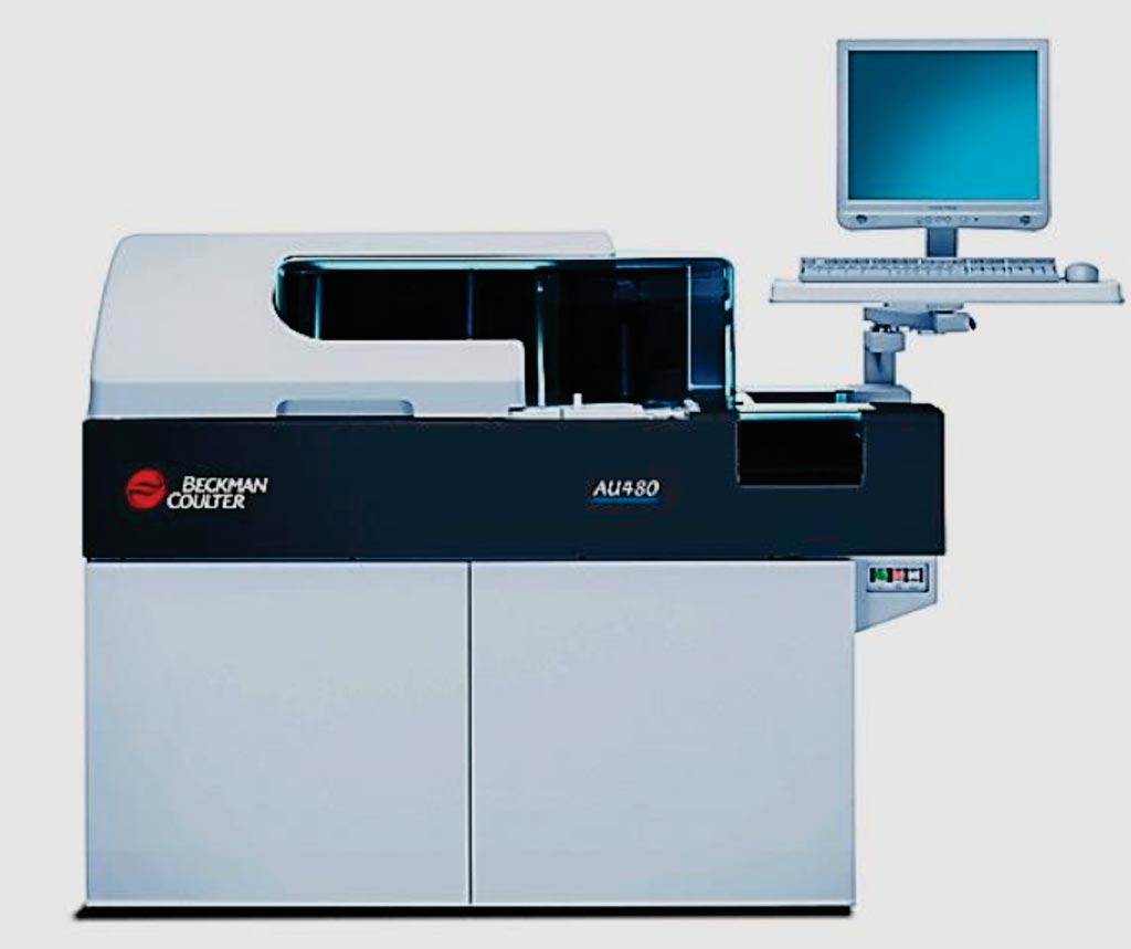 Image: The AU480 is the ideal main clinical chemistry analyzer for small- to medium-sized laboratories (Photo courtesy of Beckman Coulter).