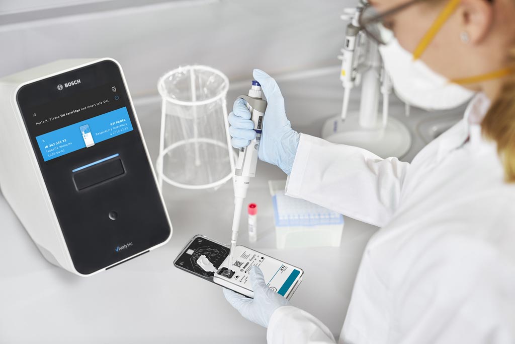 Image: The Vivalytic all-in-one fully automated solution for molecular diagnostics (Photo courtesy of Randox Laboratories and Bosch Healthcare Solutions).