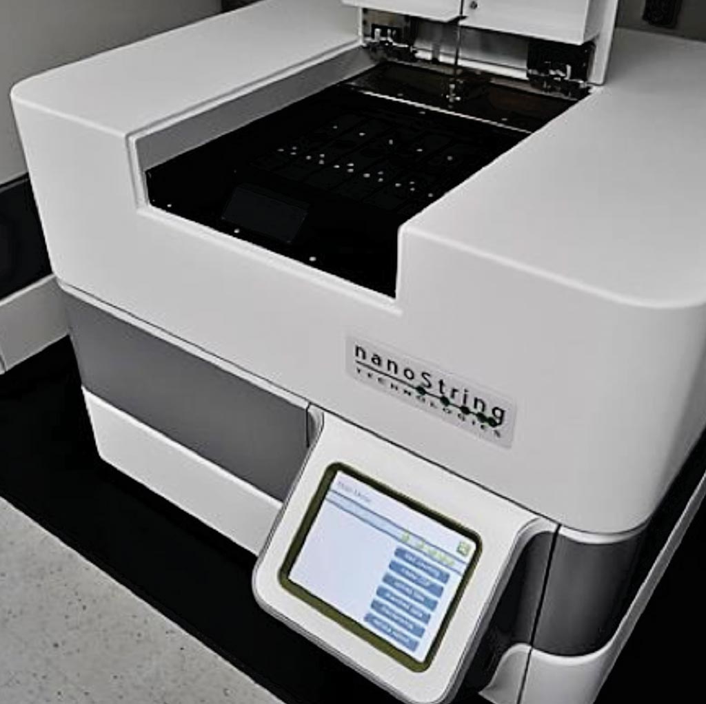 Image: The automated NanoString nCounter system provides a direct measurement of gene expression using a novel digital color-coded barcode technology (Photo courtesy of the Fred Hutchinson Cancer Research Center).