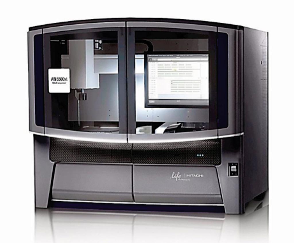 Image: The 5500xl SOLiD genetic analyzer (Photo courtesy of Life Technologies).