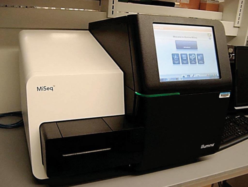 Image: The MiSeq bench-top sequencer (Photo courtesy of Illumina).