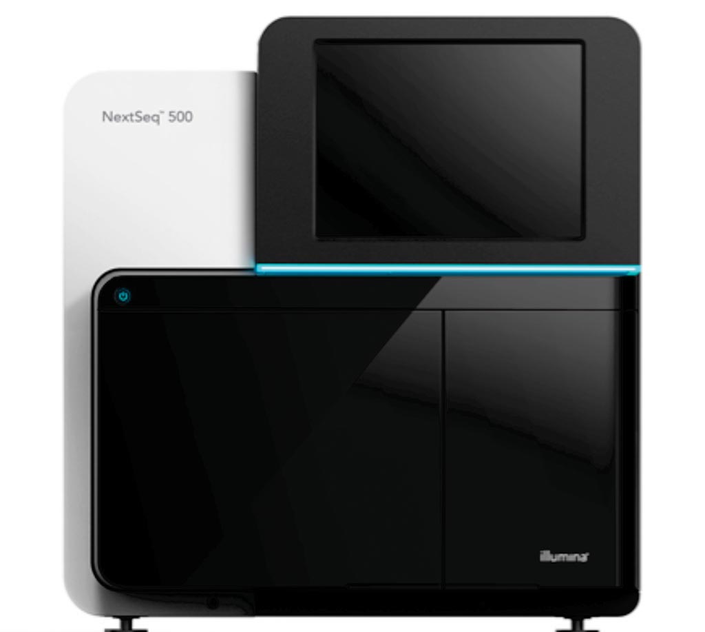Image: The NextSeq 500 desktop sequencing platform (Photo courtesy of Illumina).