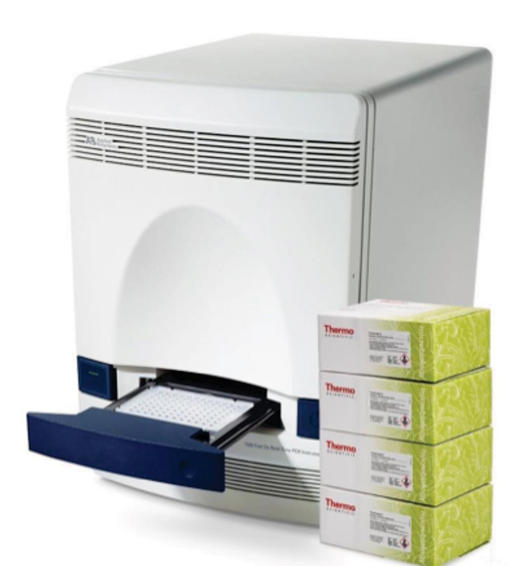 Image: The Applied Biosystems 7500 real-time PCR System (Photo courtesy of Thermo Fisher Scientific).