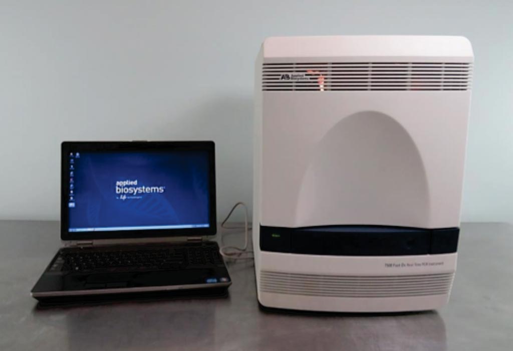 Image: The ABI 7500 Real-Time PCR system (Photo courtesy of Applied Biosystems).