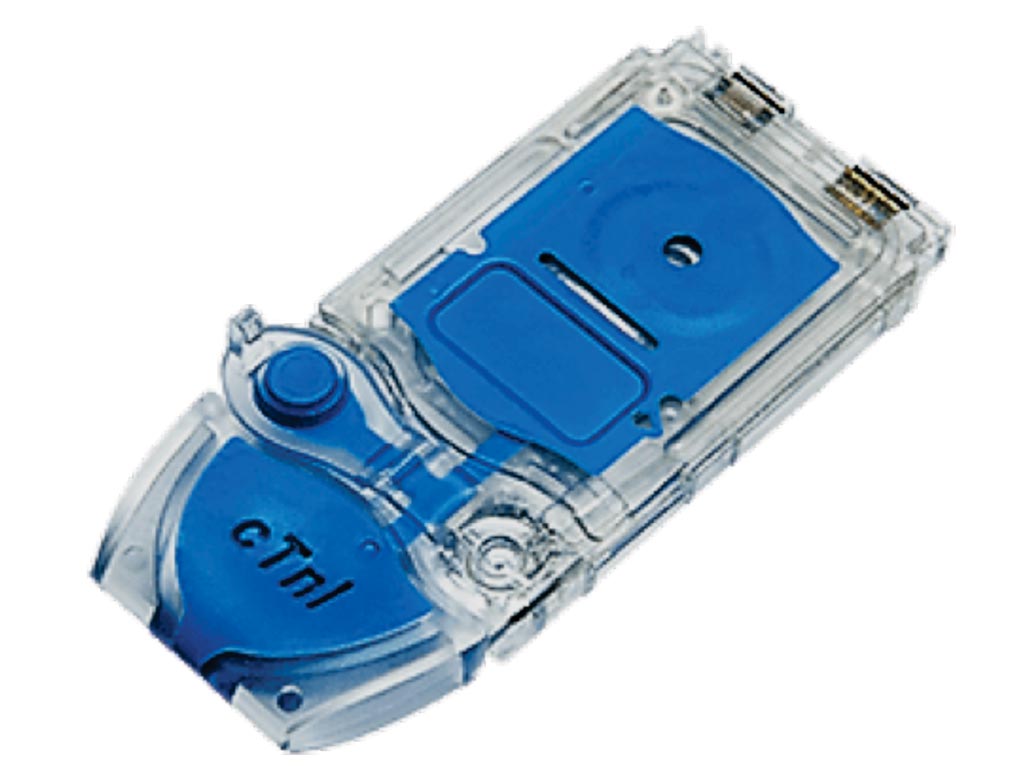 Image: The i-STAT cardiac troponin I assay; healthcare professionals can obtain quantitative measurement of cardiac troponin I (cTnI) in ten minutes without leaving the patient\'s side (Photo courtesy of Abbott Point of Care).