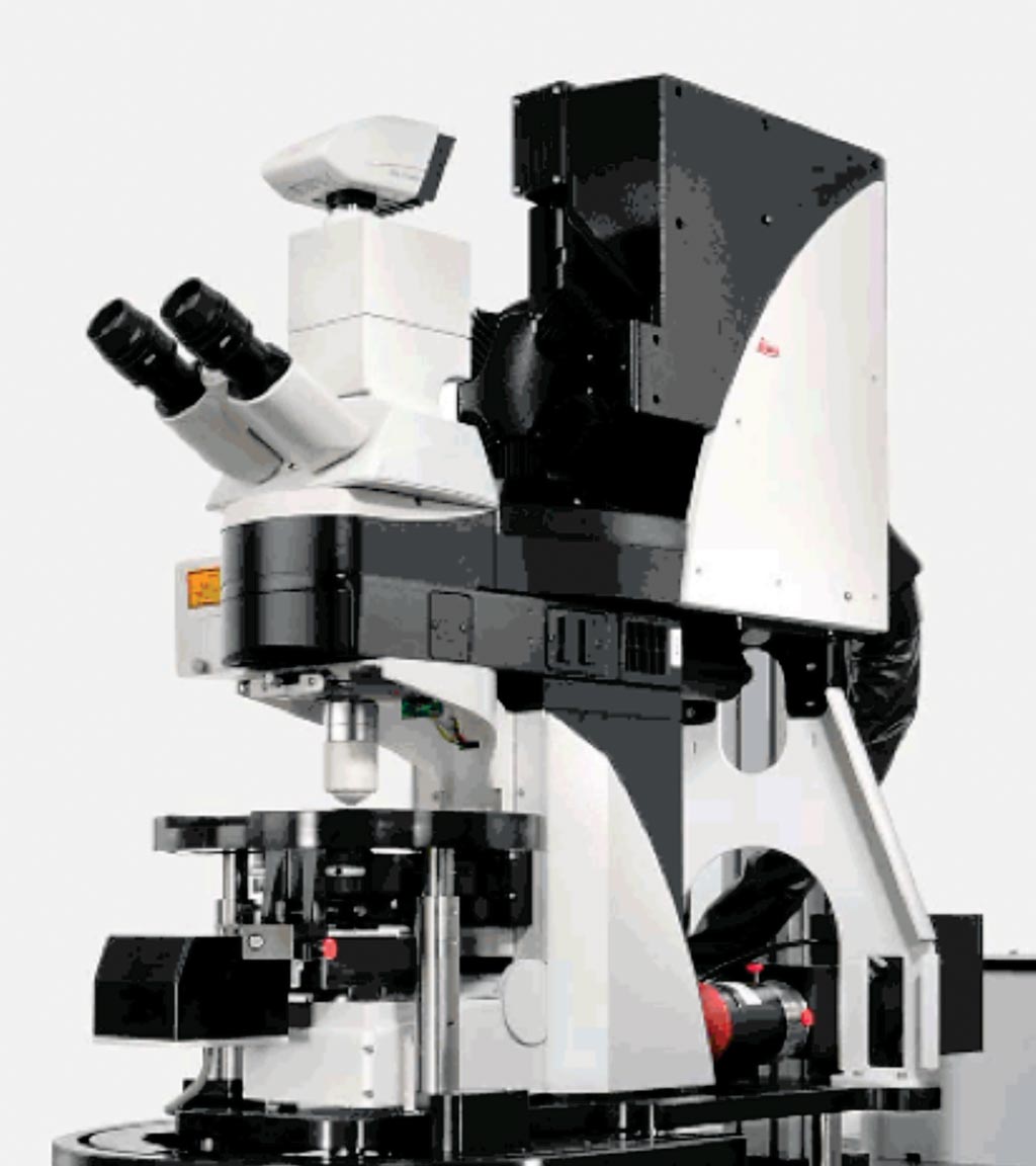 Image: The Leica TCS SP5 Confocal microscope fully covers a broad range of requirements in confocal and multiphoton imaging with excellent overall performance. The system provides the full range of scan speeds at the highest resolution (Photo courtesy of Leica Microsystems).