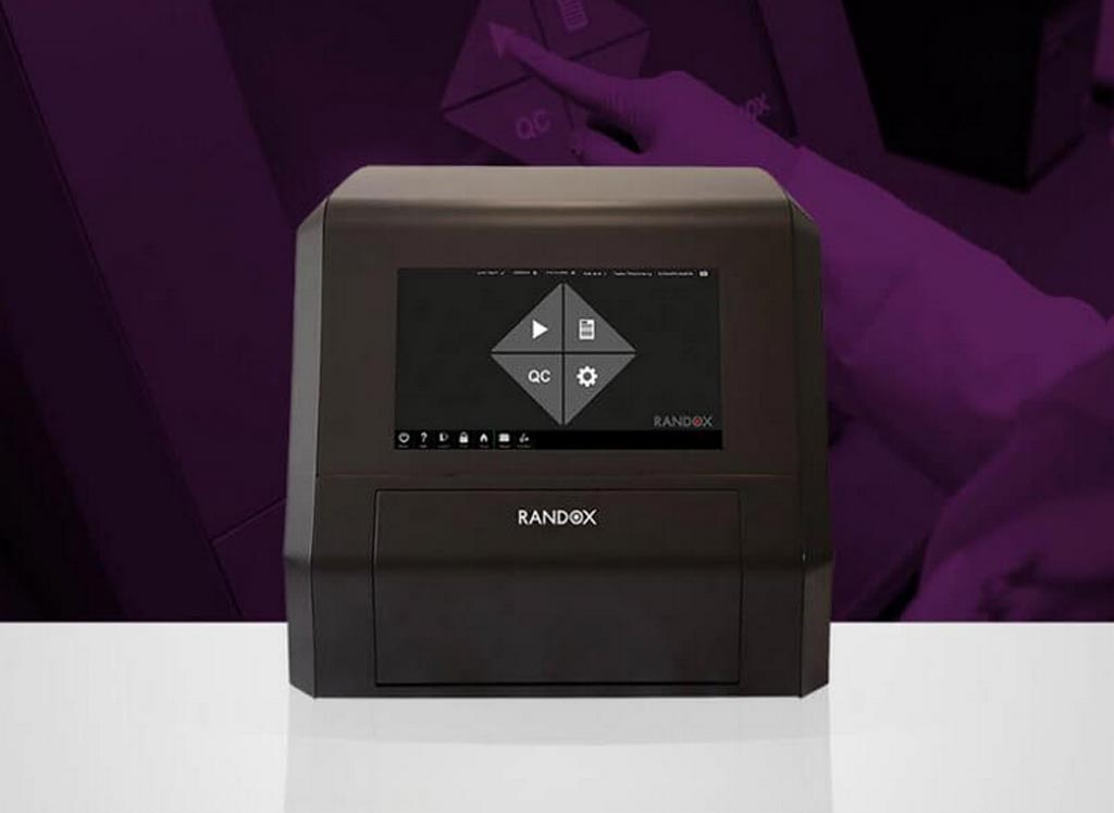 Image: The Evidence MultiSTAT analyzer (Photo courtesy of Randox Laboratories).