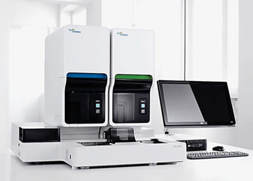 Image: An XN automated hematology analyzer that can also be used for malaria diagnosis (Photo courtesy of Sysmex).