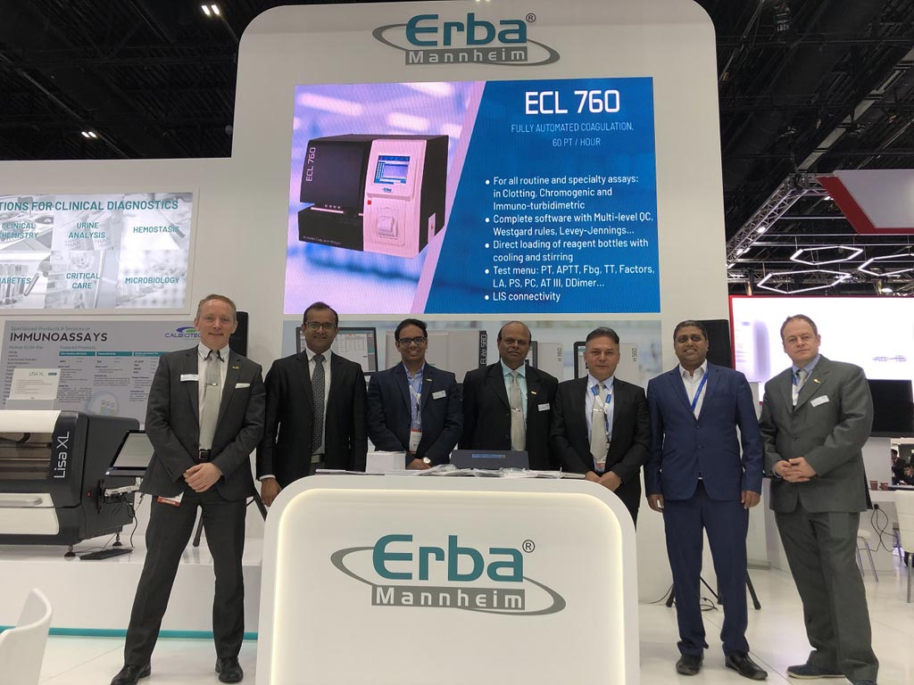 Image: ERBA Diagnostics Mannheim launched its latest hematology analyzers at MedLab Middle East (Photo courtesy of ERBA).