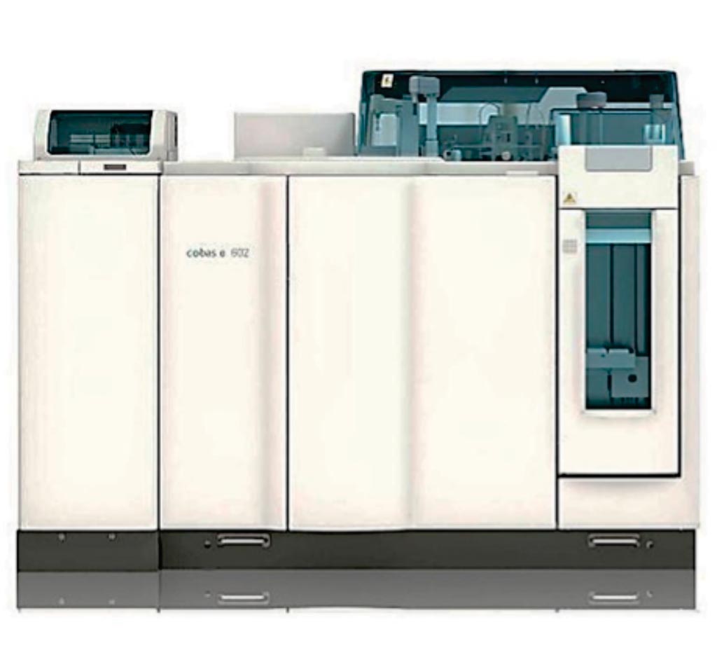 Image: The cobas e 602 integrates immunoassay and clinical chemistry testing on a single platform (Photo courtesy of Roche).