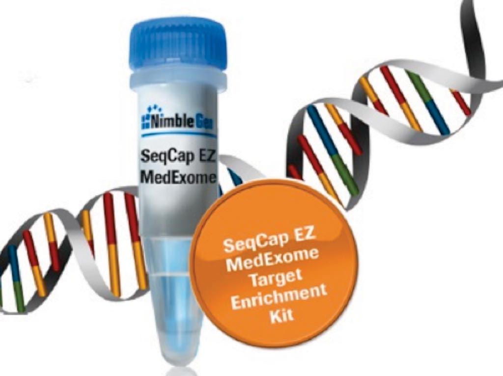 Image: A Target Enrichment Kit (Photo courtesy of Roche Life Sciences).