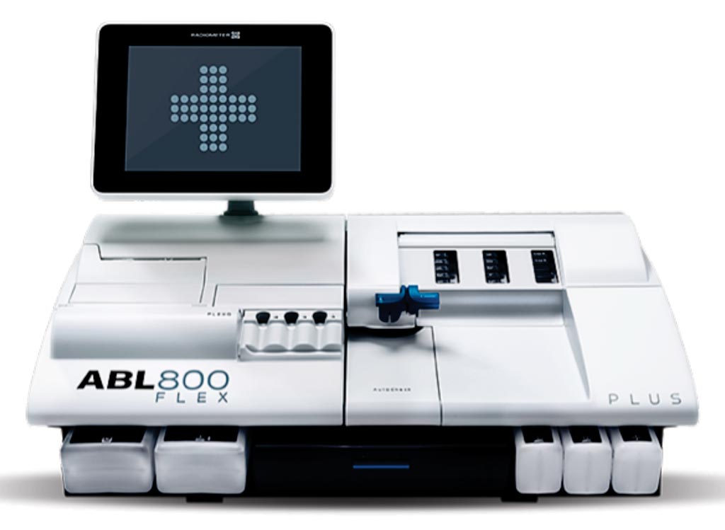 Image: The ABL800 FLEX blood gas analyzer (Photo courtesy of Radiometer Medical).
