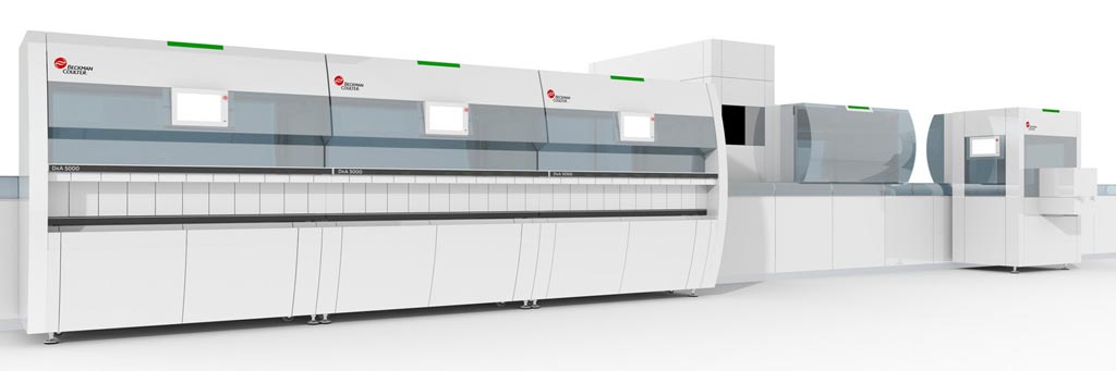 Image: The DxA 5000 total laboratory automation solution (Photo courtesy of Beckman Coulter).