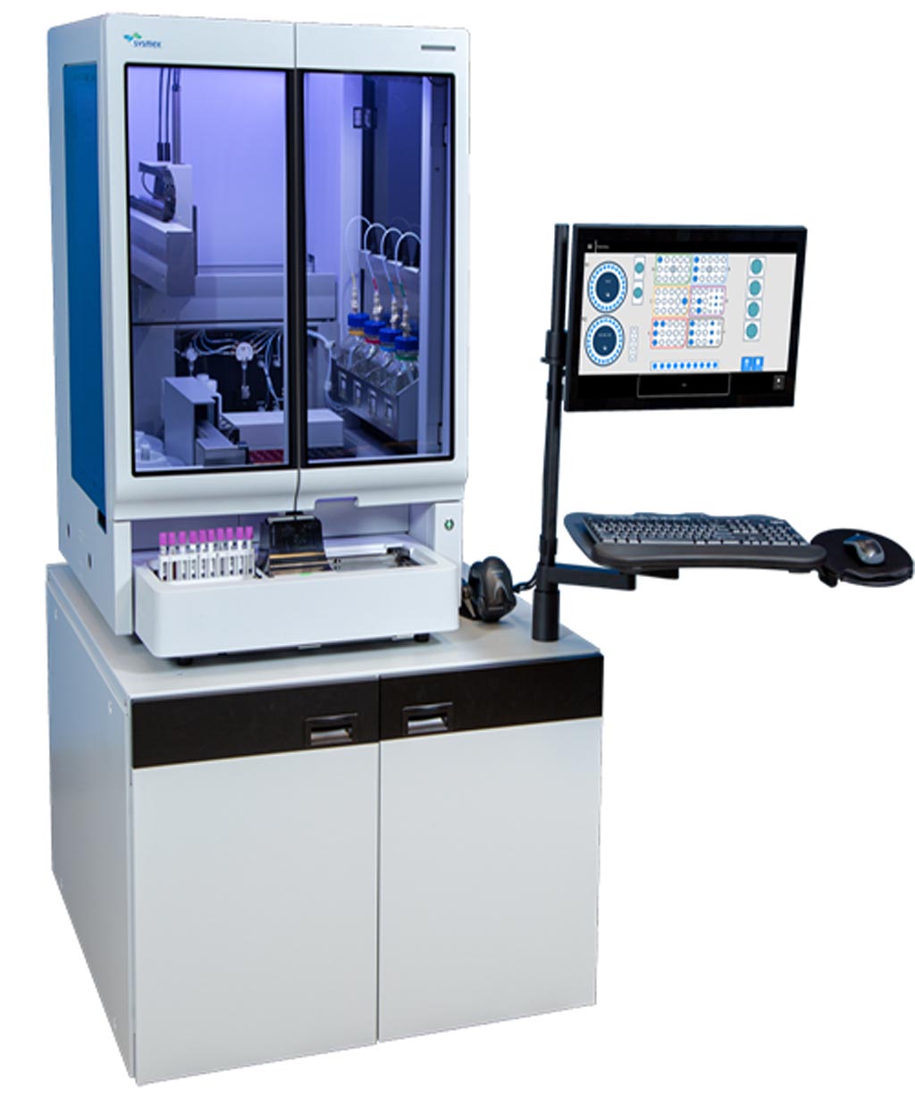 Image: The PS-10, designed for complex laboratory-developed tests and routine flow cytometry applications (Photo courtesy of Sysmex America).