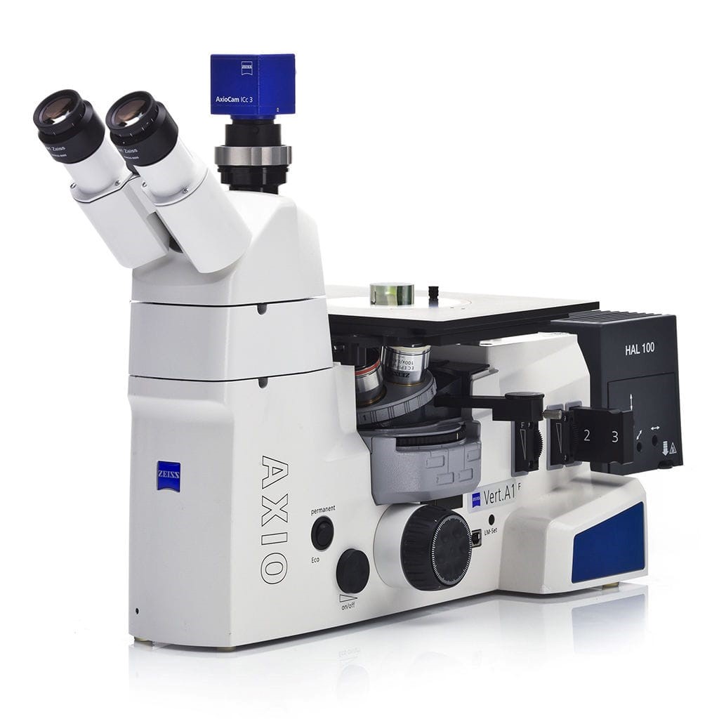 Image: Axio Vert.A1 inverted microscope (Photo courtesy of Carl Zeiss)